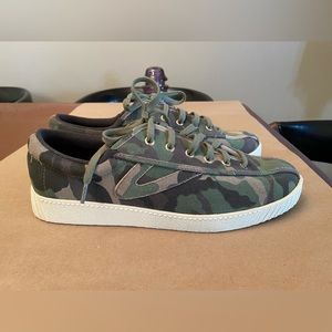 Tretorn Nylite sneakers. Camouflage Print, Size 10, New without box or tags.